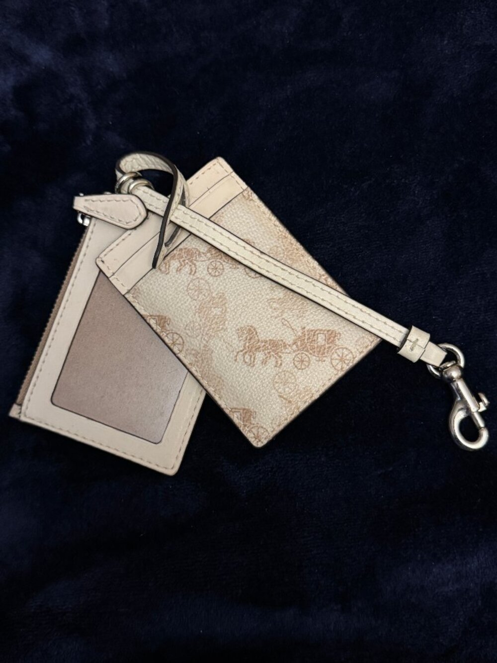 Coach Landyard Set With Horse and Carriage Print